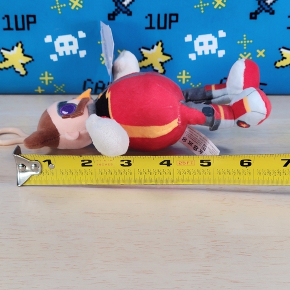 Netflix Sonic the Hedgehog Prime Dr Eggman 6" Clip Collectible Video Game Plush - Picture 3 of 8